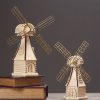 American Country Windmill Resin Decoration – Creative Home & Café Decor