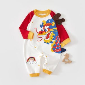 Baby Cotton Jumpsuit – Spring & Autumn Super Cute Romper